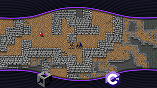 Unity 2D Random Dungeon Generator for a Roguelike Video Game