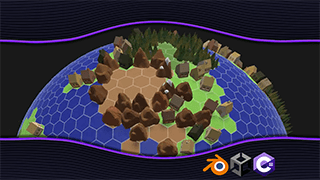 Build a Hex-Based Planet Generator Engine in Unity & Blender